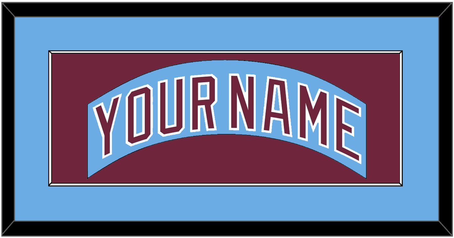 Philadelphia Nameplate - Road Powder Blue (1973-1986) - Essential Tier 3