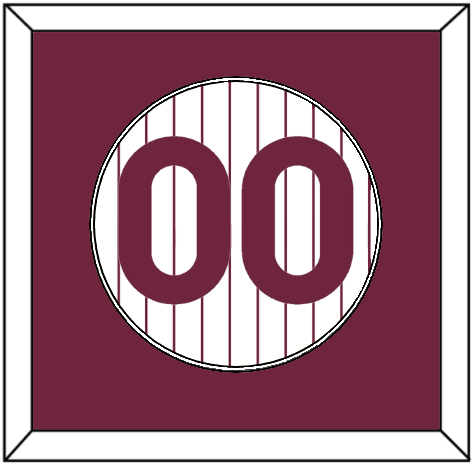 Philadelphia Number - Home Pinstripes (1975-1986) - Essential Tier 1