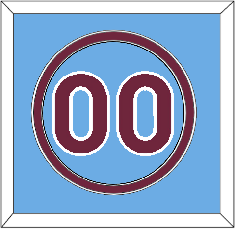 Philadelphia Number - Road Powder Blue (1973-1986) - Signature Tier 3