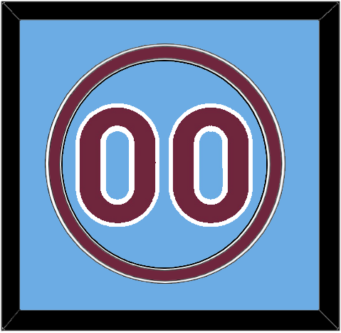 Philadelphia Number - Road Powder Blue (1973-1986) - Signature Tier 3