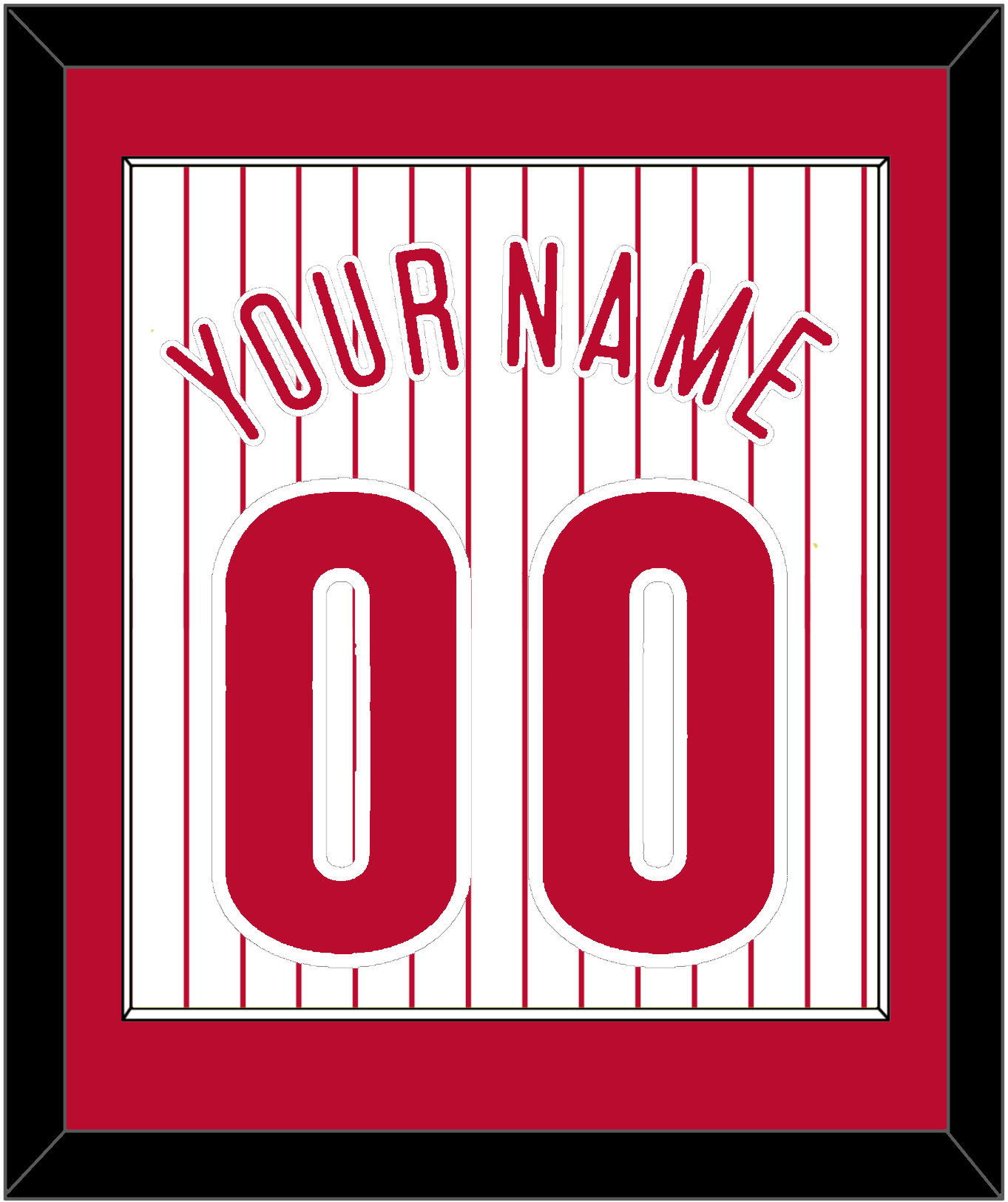 Philadelphia Name & Number - Home Pinstripes - Essential Tier 1