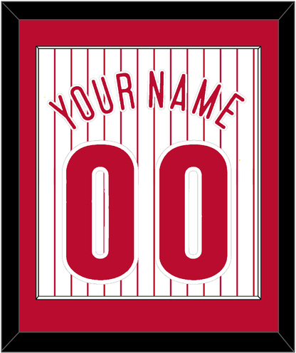 Philadelphia Name & Number - Home Pinstripes - Essential Tier 1