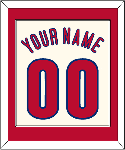 Philadelphia Name & Number - Alternate Cream - Essential Tier 1