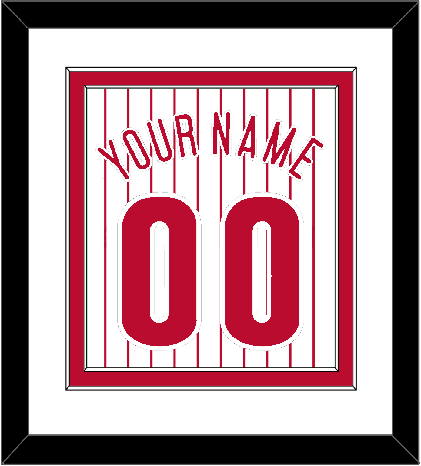 Philadelphia Name & Number - Home Pinstripes - Signature Tier 1