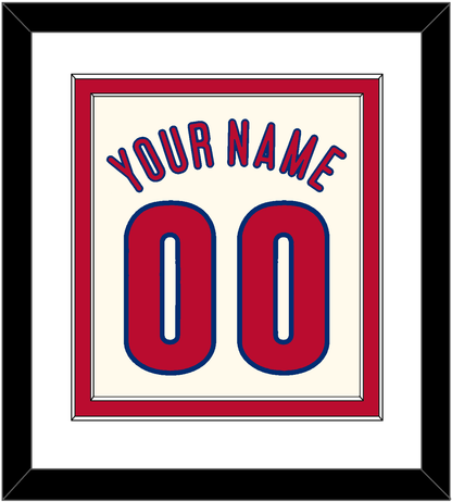 Philadelphia Name & Number - Alternate Cream - Signature Tier 1