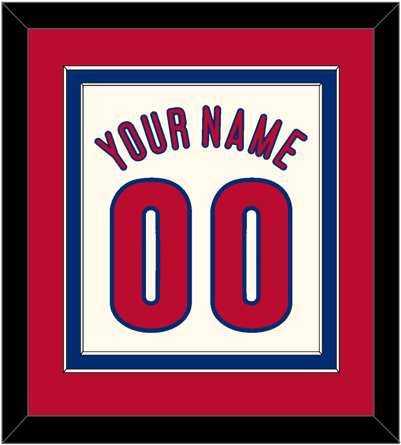 Philadelphia Name & Number - Alternate Cream - Signature Tier 2