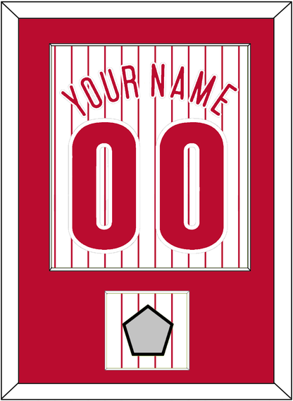 Philadelphia Name, Number & World Series Jersey Patch - Home Pinstripes (1992-2015) - Essential Tier 1