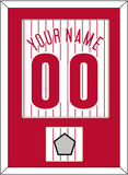 Philadelphia Name, Number & World Series Champions Patch - Home Pinstripes (1992-2015) - Single Mat 1