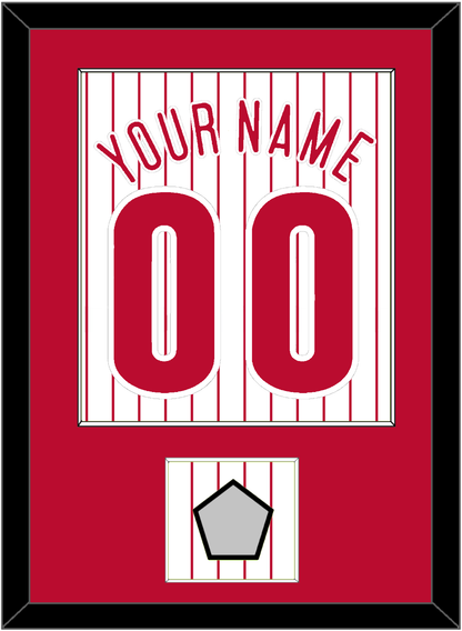 Philadelphia Name, Number & World Series Champions Patch - Home Pinstripes (1992-2015) - Essential Tier 1