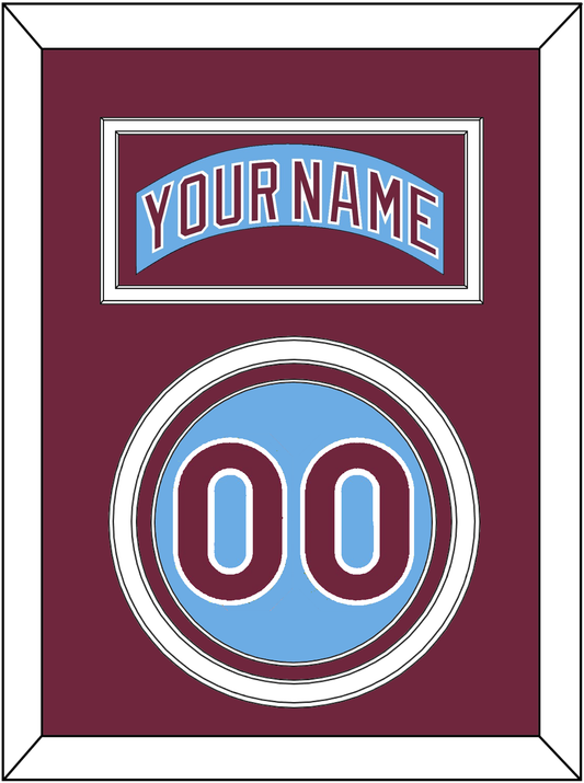 Philadelphia Nameplate & Full-Size Number - Split