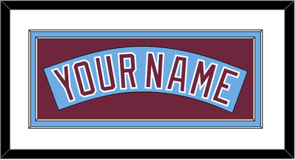 Philadelphia Nameplate - Nostalgia Powder Blue - Signature Tier 1