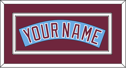 Philadelphia Nameplate - Nostalgia Powder Blue - Signature Tier 2