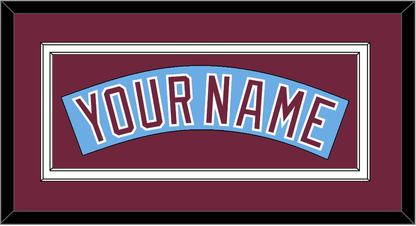 Philadelphia Nameplate - Nostalgia Powder Blue - Signature Tier 2