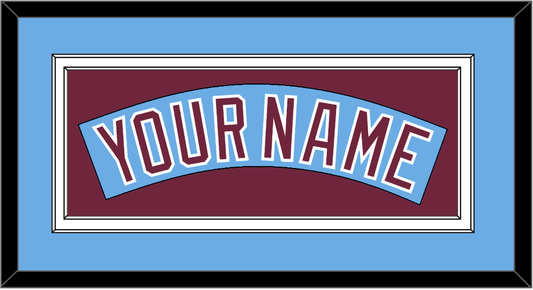 Philadelphia Nameplate - Nostalgia Powder Blue - Signature Tier 2