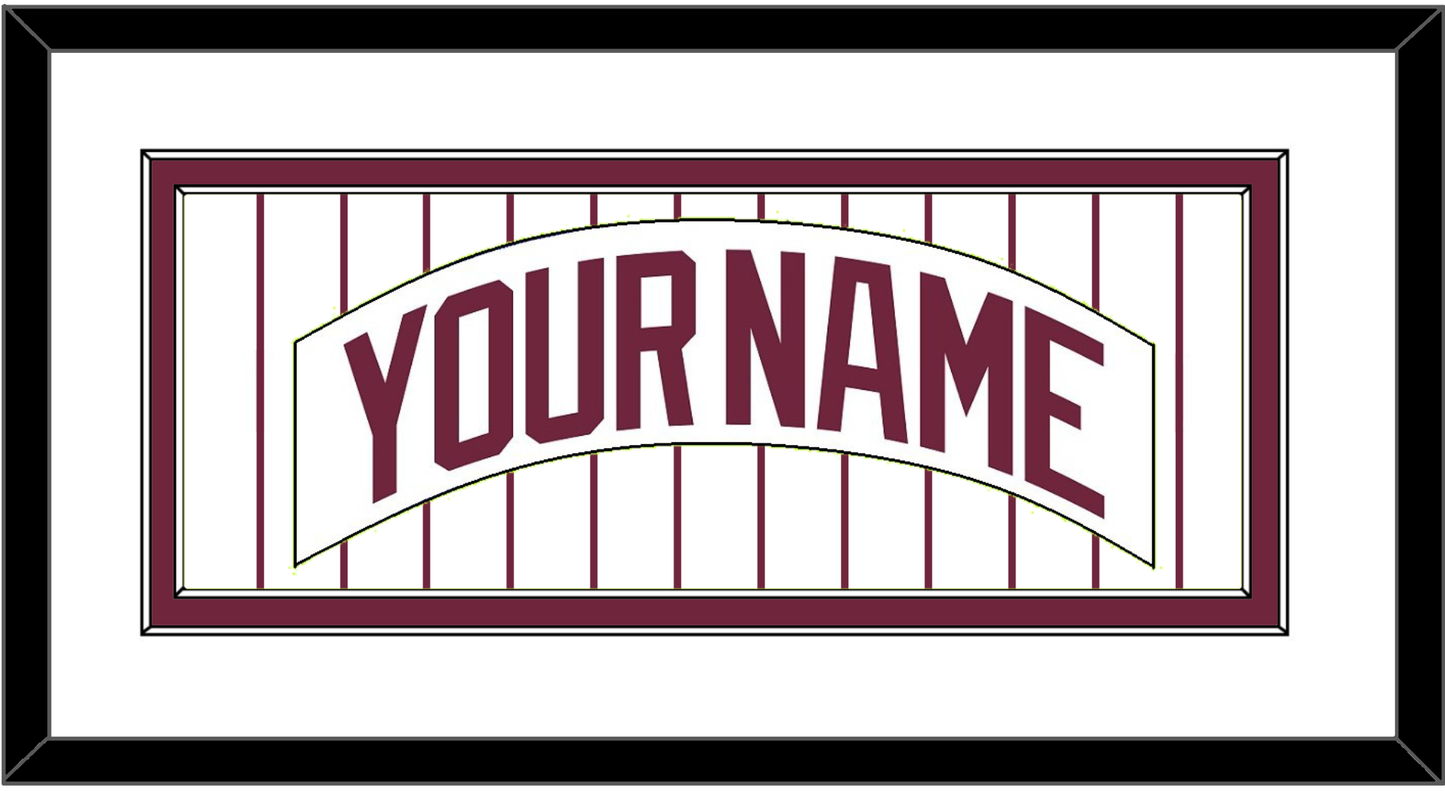 Philadelphia Nameplate - Home Pinstripes (1975-1986) - Signature Tier 1