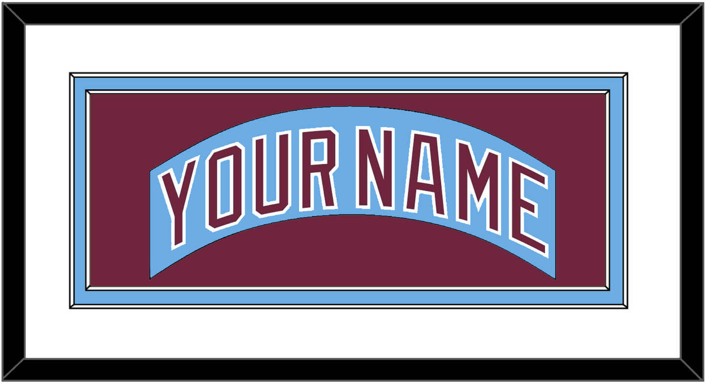 Philadelphia Nameplate - Road Powder Blue (1973-1986) - Signature Tier 1