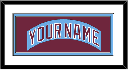 Philadelphia Nameplate - Road Powder Blue (1973-1986) - Signature Tier 1