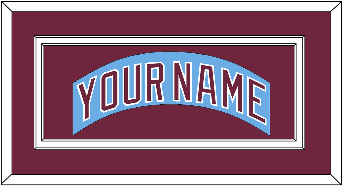 Philadelphia Nameplate - Road Powder Blue (1973-1986) - Signature Tier 2