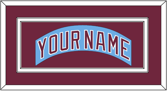 Philadelphia Nameplate - Road Powder Blue (1973-1986) - Signature Tier 2
