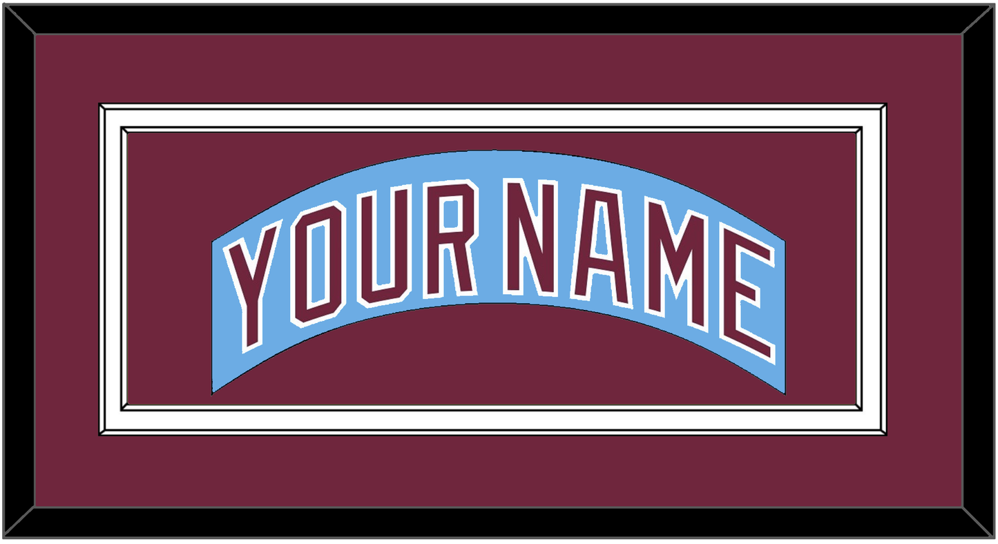 Philadelphia Nameplate - Road Powder Blue (1973-1986) - Signature Tier 2