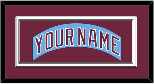 Philadelphia Nameplate - Road Powder Blue (1973-1986) - Signature Tier 2