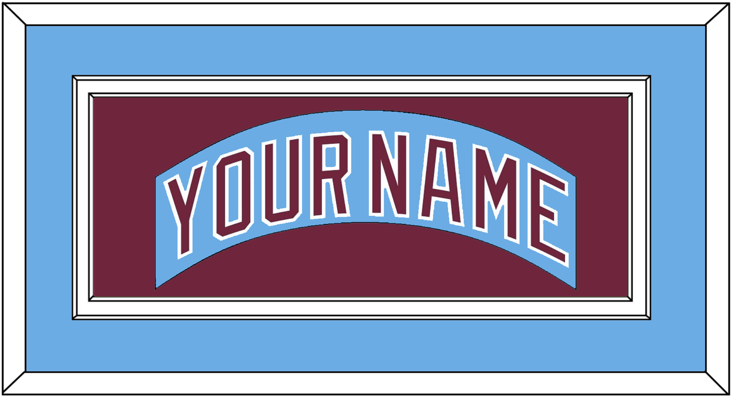 Philadelphia Nameplate - Road Powder Blue (1973-1986) - Signature Tier 3