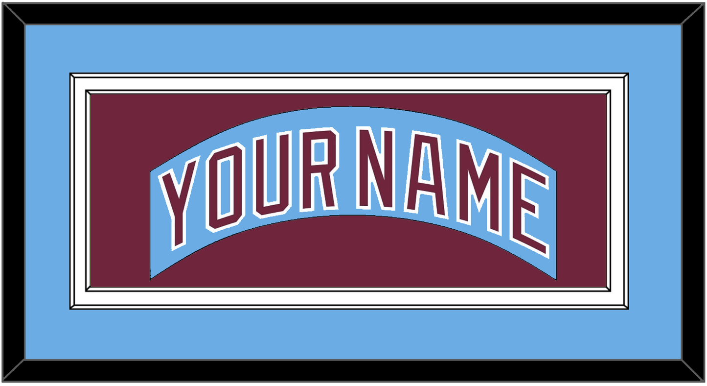 Philadelphia Nameplate - Road Powder Blue (1973-1986) - Signature Tier 3