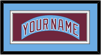 Philadelphia Nameplate - Road Powder Blue (1973-1986) - Signature Tier 3