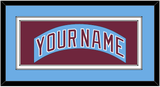 Philadelphia Nameplate - Road Powder Blue (1973-1986) - Double Mat 3