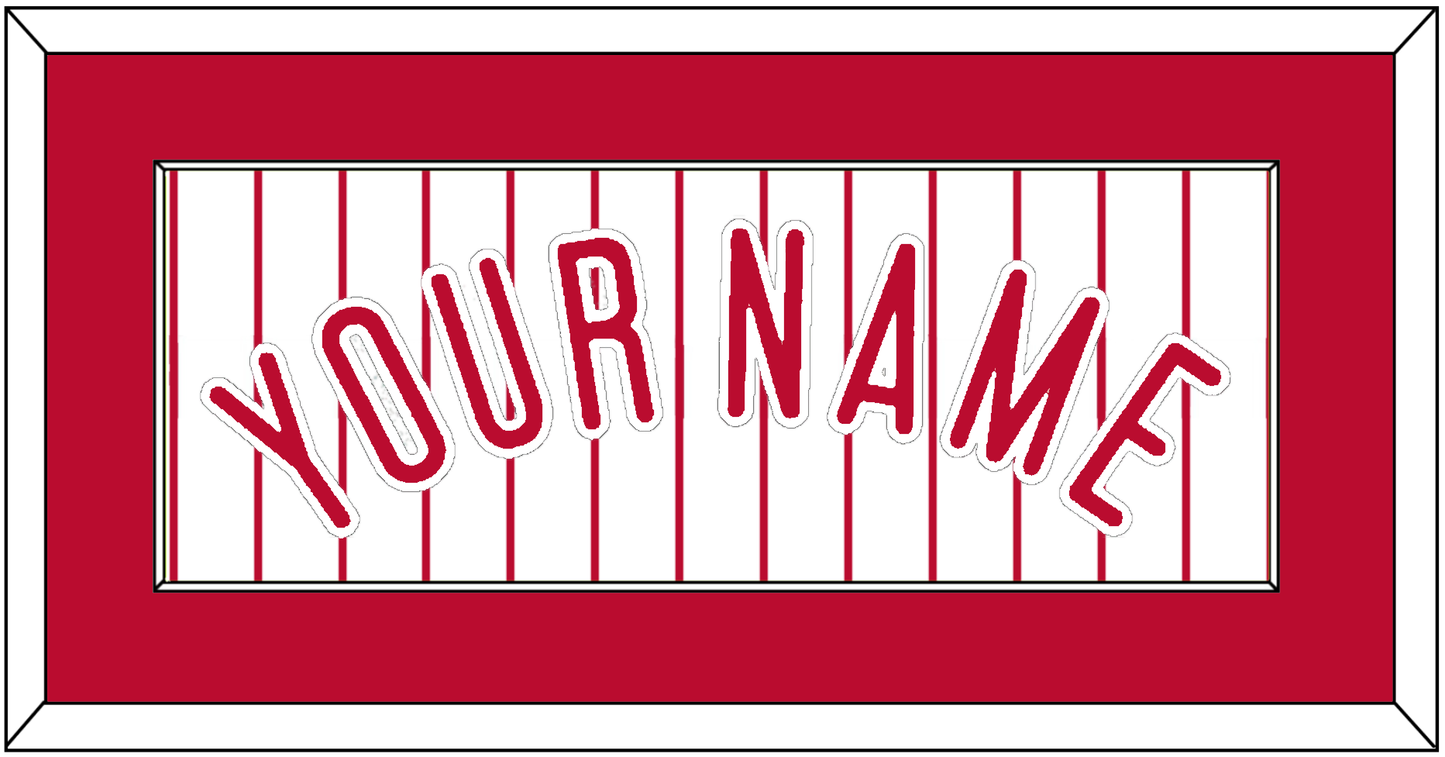Philadelphia Name - Home Pinstripes - Essential Tier 1
