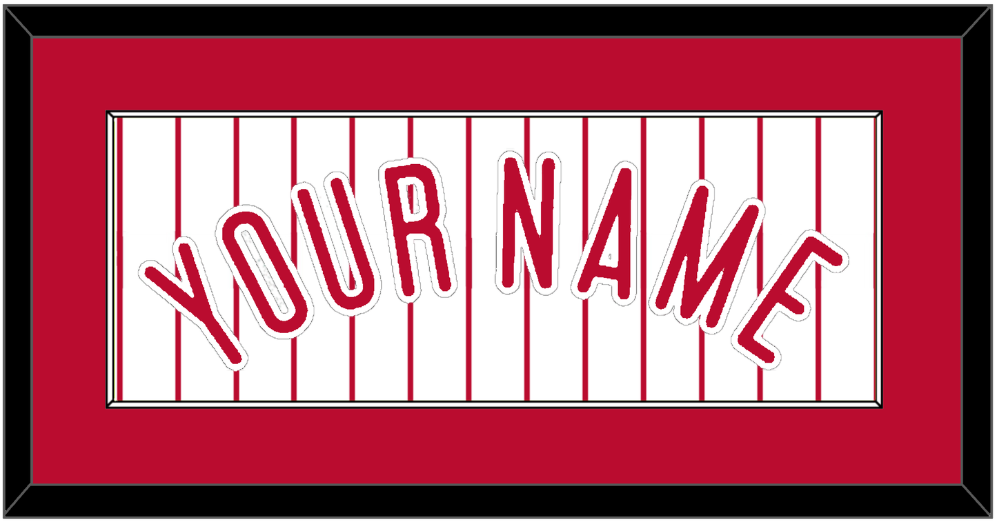 Philadelphia Name - Home Pinstripes - Essential Tier 1