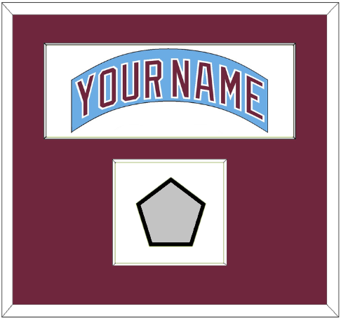 Philadelphia Nameplate & World Series Jersey Patch - Road Powder Blue (1973-1986) - Essential Tier 2