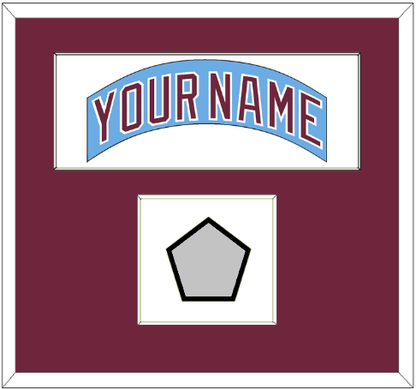 Philadelphia Nameplate & World Series Jersey Patch - Road Powder Blue (1973-1986) - Essential Tier 2