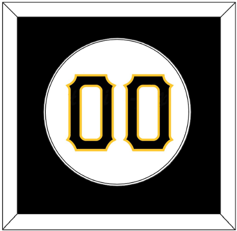 Pittsburgh Number - Home White - Essential Tier 2