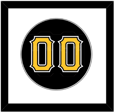 Pittsburgh Number - Alternate Black - Essential Tier 1