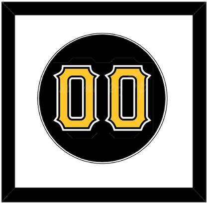 Pittsburgh Number - Alternate Black - Essential Tier 1
