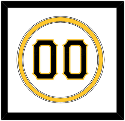 Pittsburgh Number - Home White - Signature Tier 1
