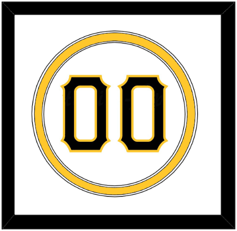 Pittsburgh Number - Home White - Signature Tier 1