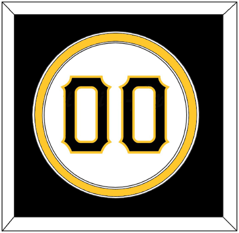 Pittsburgh Number - Home White - Signature Tier 3