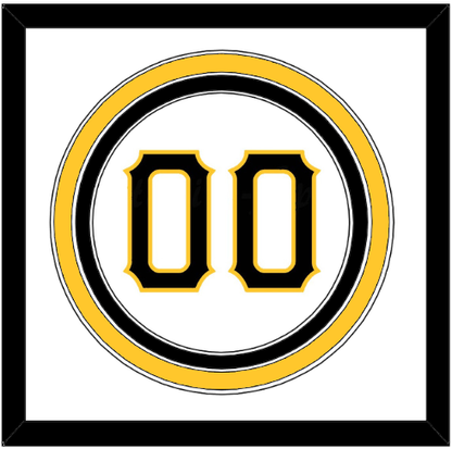 Pittsburgh Number - Home White - Premier Tier 1