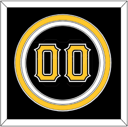 Pittsburgh Number - Alternate Black - Premier Tier 2