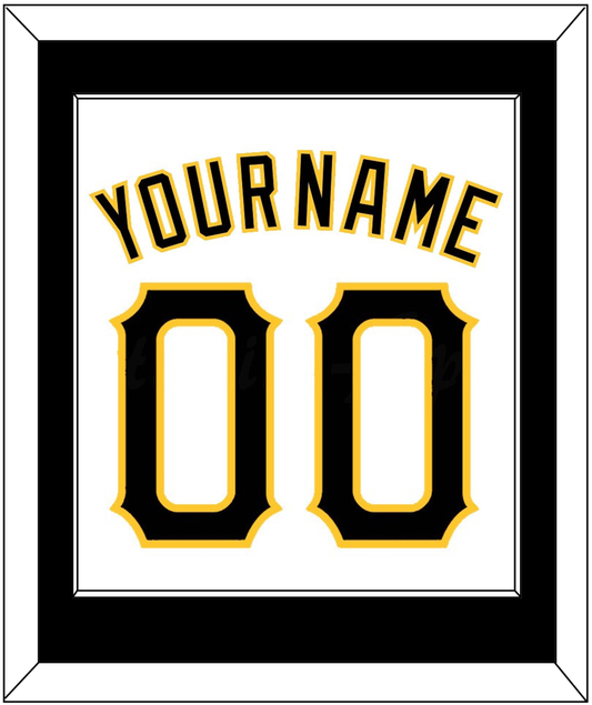 Pittsburgh Name & Number - Home White - Essential Tier 2