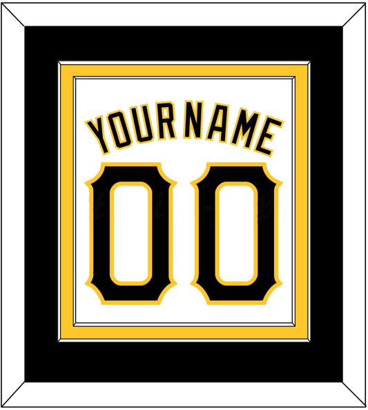 Pittsburgh Name & Number - Home White - Signature Tier 3