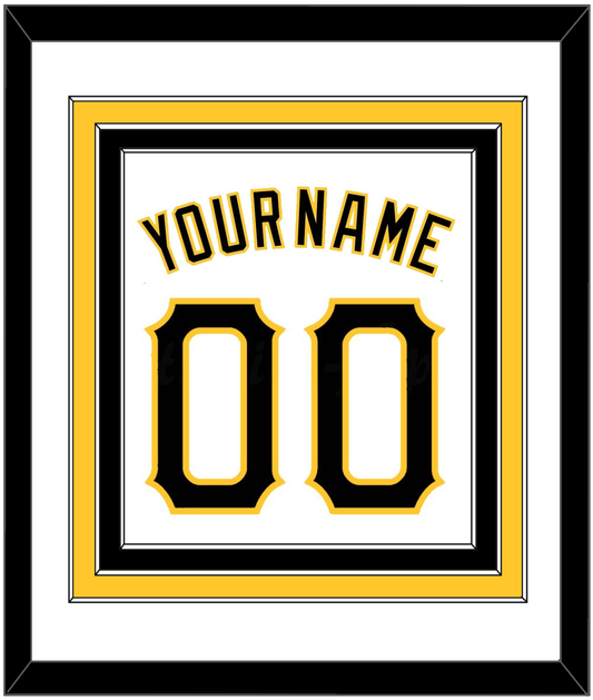 Pittsburgh Name & Number - Home White - Premier Tier 1