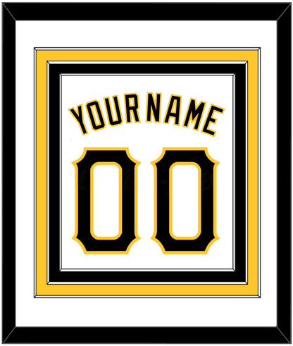 Pittsburgh Name & Full-Size Number - Combined