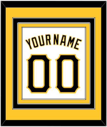 Pittsburgh Name & Number - Home White - Premier Tier 2