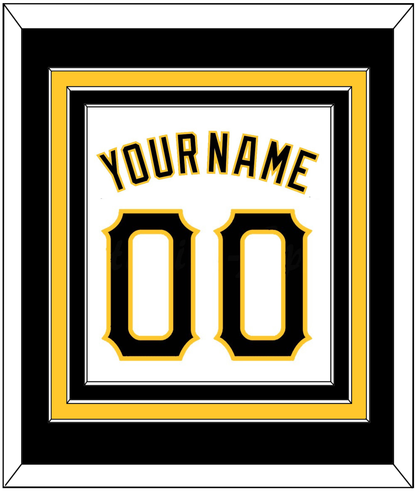 Pittsburgh Name & Number - Home White - Premier Tier 3