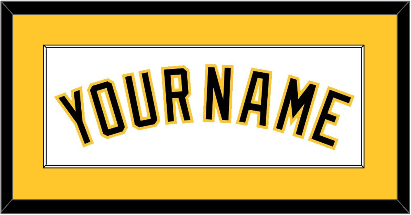 Pittsburgh Name - Home White - Essential Tier 1