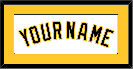 Pittsburgh Name - Home White - Essential Tier 1
