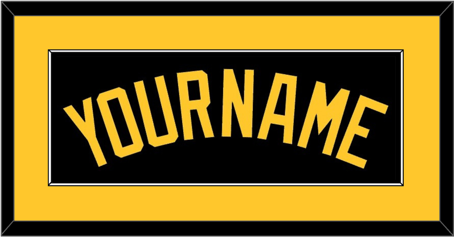 Pittsburgh Name - Alternate Black - Essential Tier 2